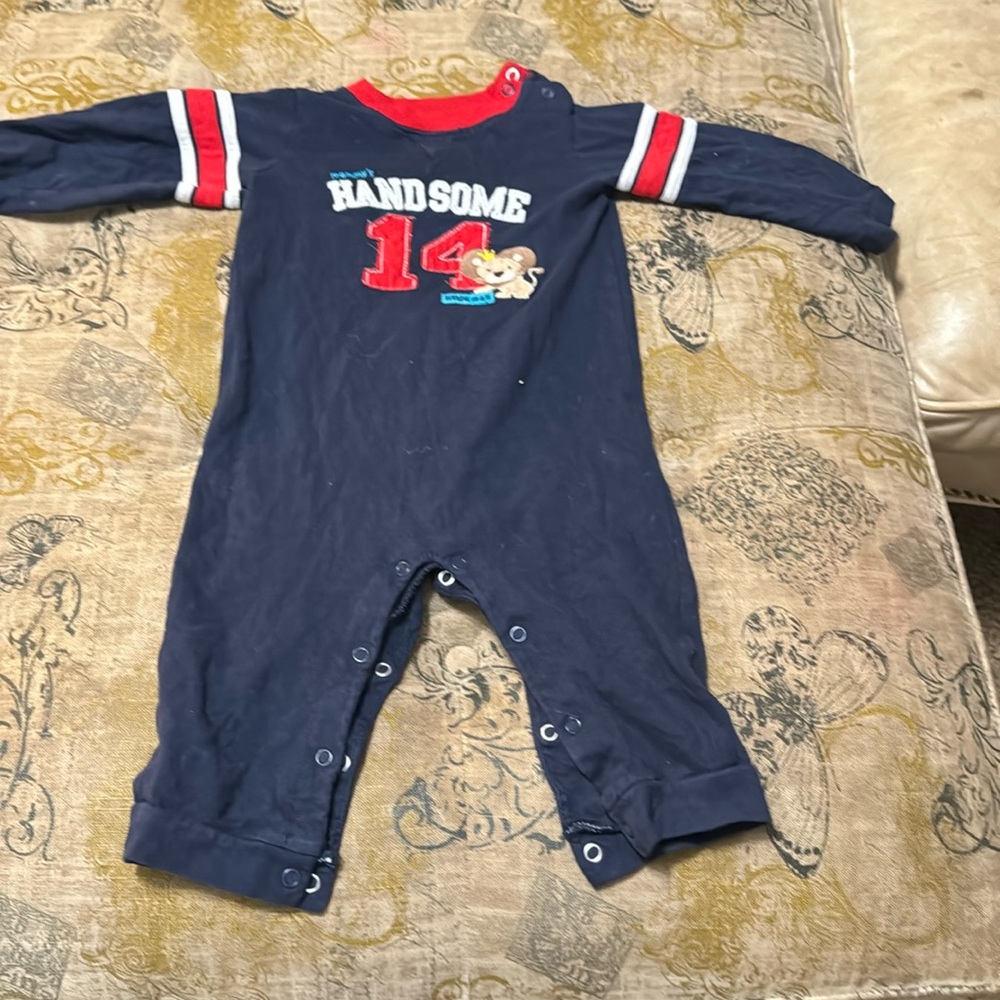 Boys Long sleeve pant onesie